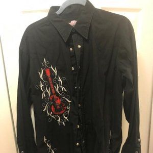 Panhandle Slim Brooks and Dunn vintage western shirt